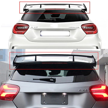 For Mercedes-Benz 2012-2018 A Class W176 A45 AMG Style Boot Spoiler Gloss Black